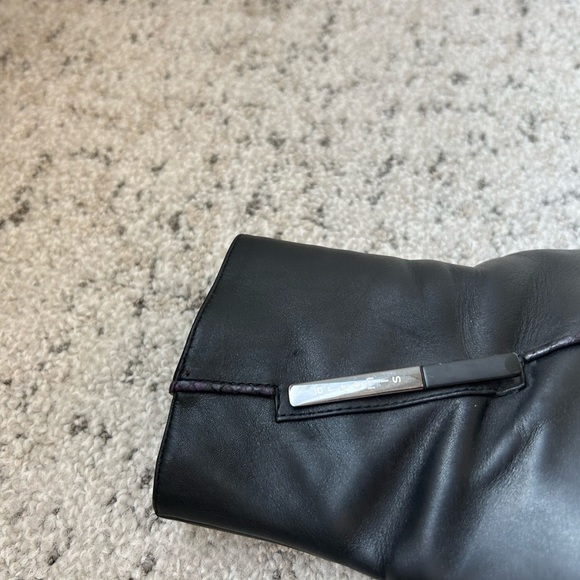 NOT FOR SALE. Leather giant block heel side zip boots - Picture 9 of 14